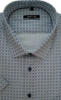 Nadměrná pánská košile s krátkým rukávem, vel. 47/48 - N230/322