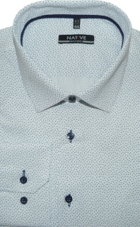 Košile Native (bílá) s dlouhým rukávem, vel. 43/44 - N235/334