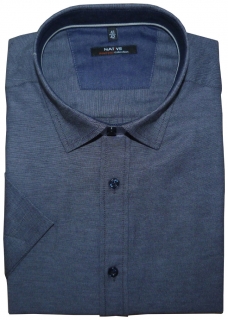 Pánská košile (modrá) s krátkým rukávem, vel. 41/42 - Native N160/113