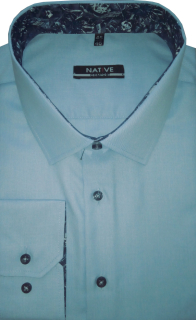 Nadměrná košile Native (modrá) s dlouhým rukávem, vel. 49/50 - N225/320