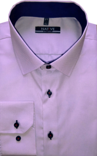 Nadměrná pánská košile s dlouhým rukávem, vel. 53/54 - N225/336