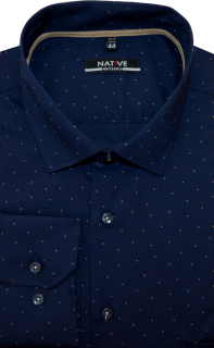 Košile Native (modrá) s dlouhým rukávem, vel. 45/46 - N225/325