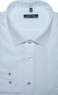 Košile Native (bílá) s dlouhým rukávem, vel. 45/46 - N235/332