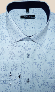 Nadměrná košile Native (bílá) s dlouhým rukávem, vel. 47/48 - N235/352