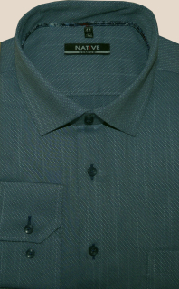Košile Native (modrá) s dlouhým rukávem, vel. 43/44 - N235/358