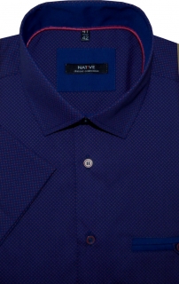 Pánská košile (potisk) s krátkým rukávem, vel. 41/42 - Native N170/328