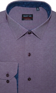 Pánská košile (bodró) s dlouhým rukávem, vel. 39/40 - N185/103