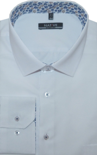 Košile Native (bílá) s dlouhým rukávem, vel. 43/44 - N235/343