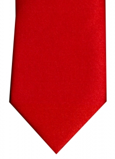 Kravata - červená, užší (NK111-16)